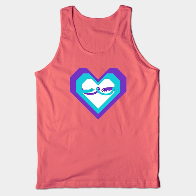 Prevention Awareness Heart Tank Top by CoolMomBiz